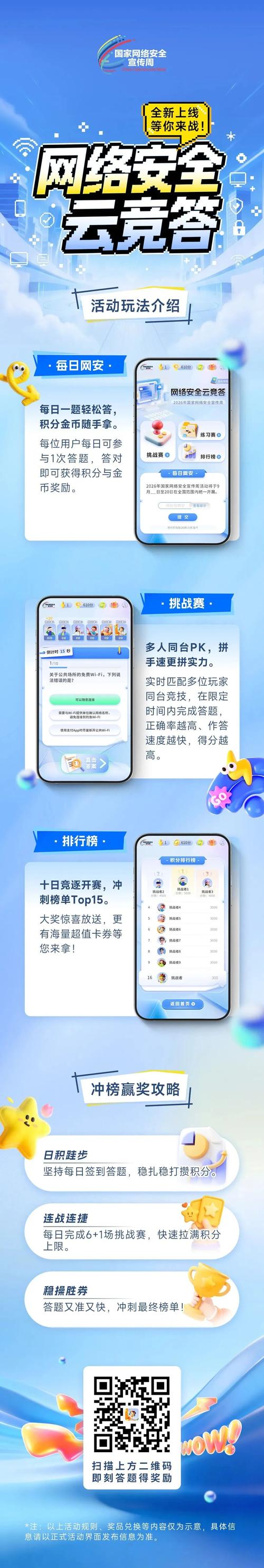网络安全云竞答全新上线!等你来挑战